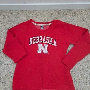 Women's Vintage Style Nebraska Sweatshirt Sz L